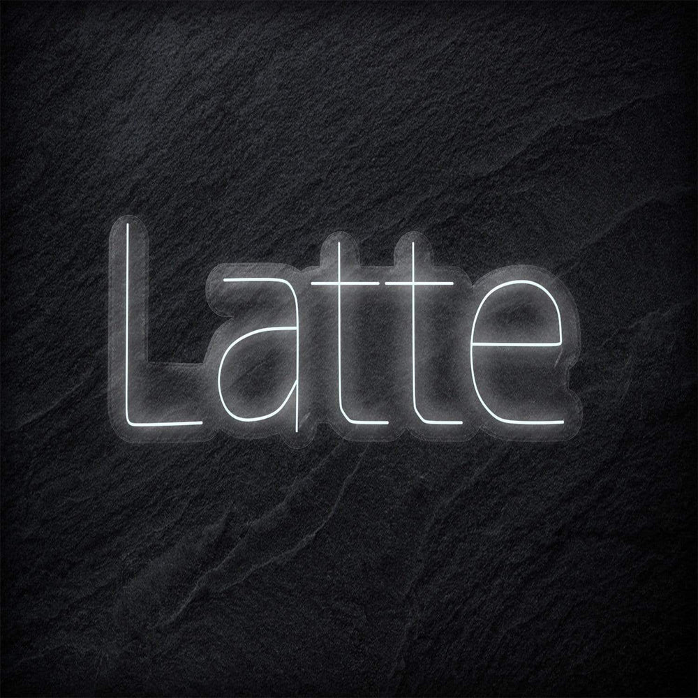 "Latte Coffee" Neon Schriftzug - NEONEVERGLOW