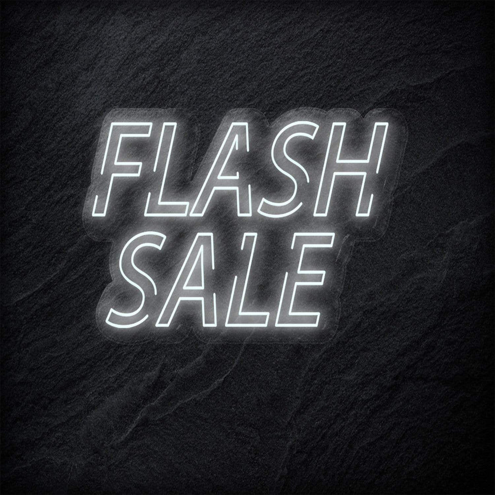 "Flash Sale" Neon Schriftzug - NEONEVERGLOW
