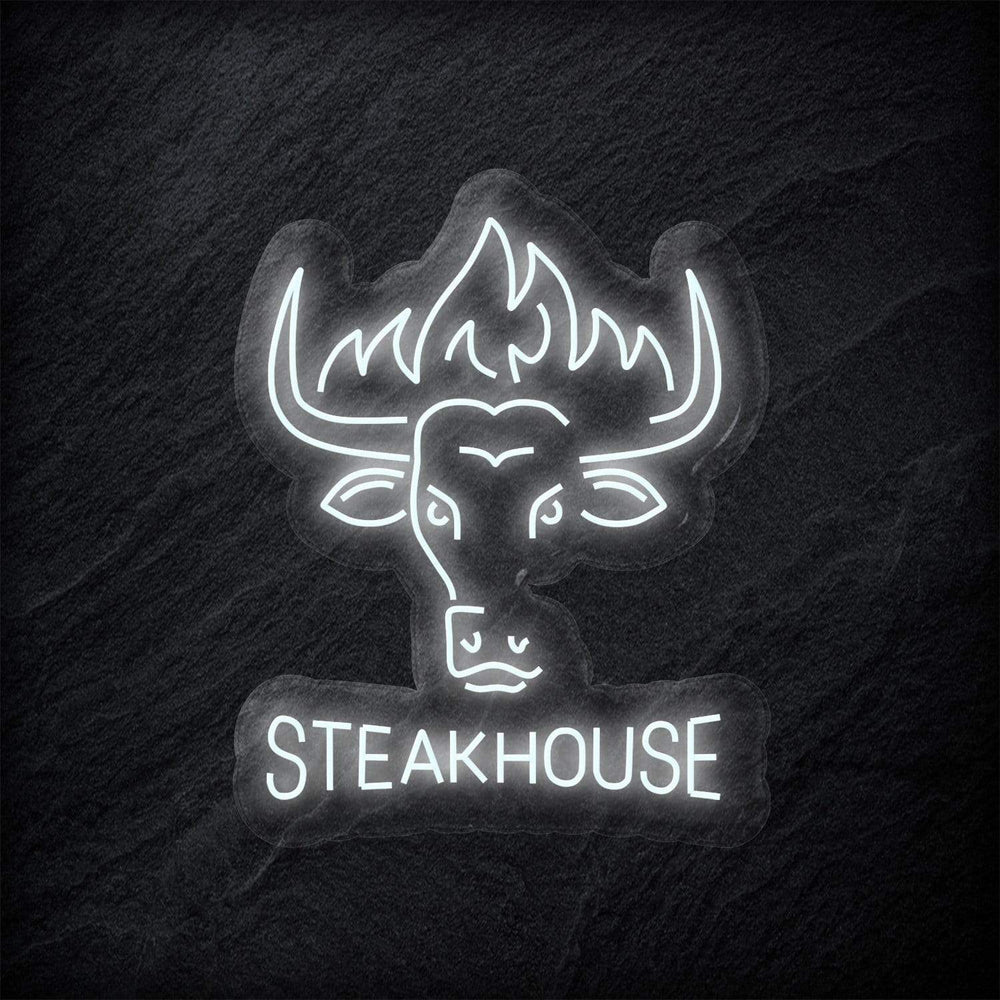 "Steakhouse Restaurant" Neon Schild - NEONEVERGLOW