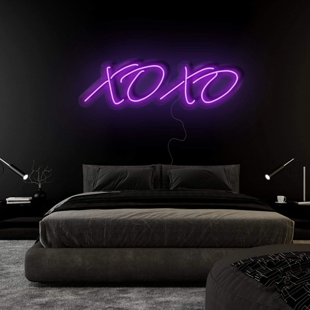 " Xo Xo" Neonschild Sign Schriftzug - NEONEVERGLOW