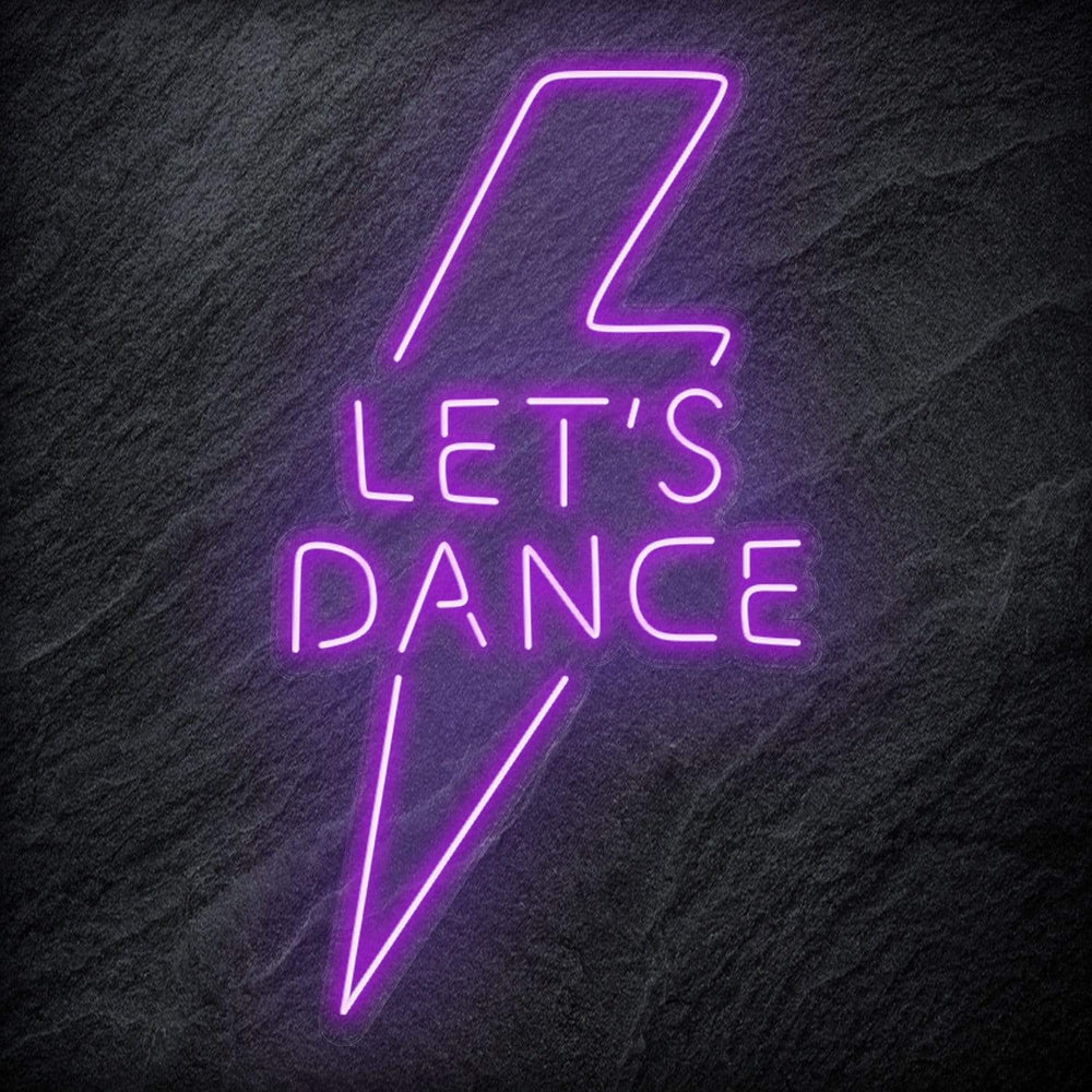 " Let´s Dance " Neon Schriftzug - NEONEVERGLOW