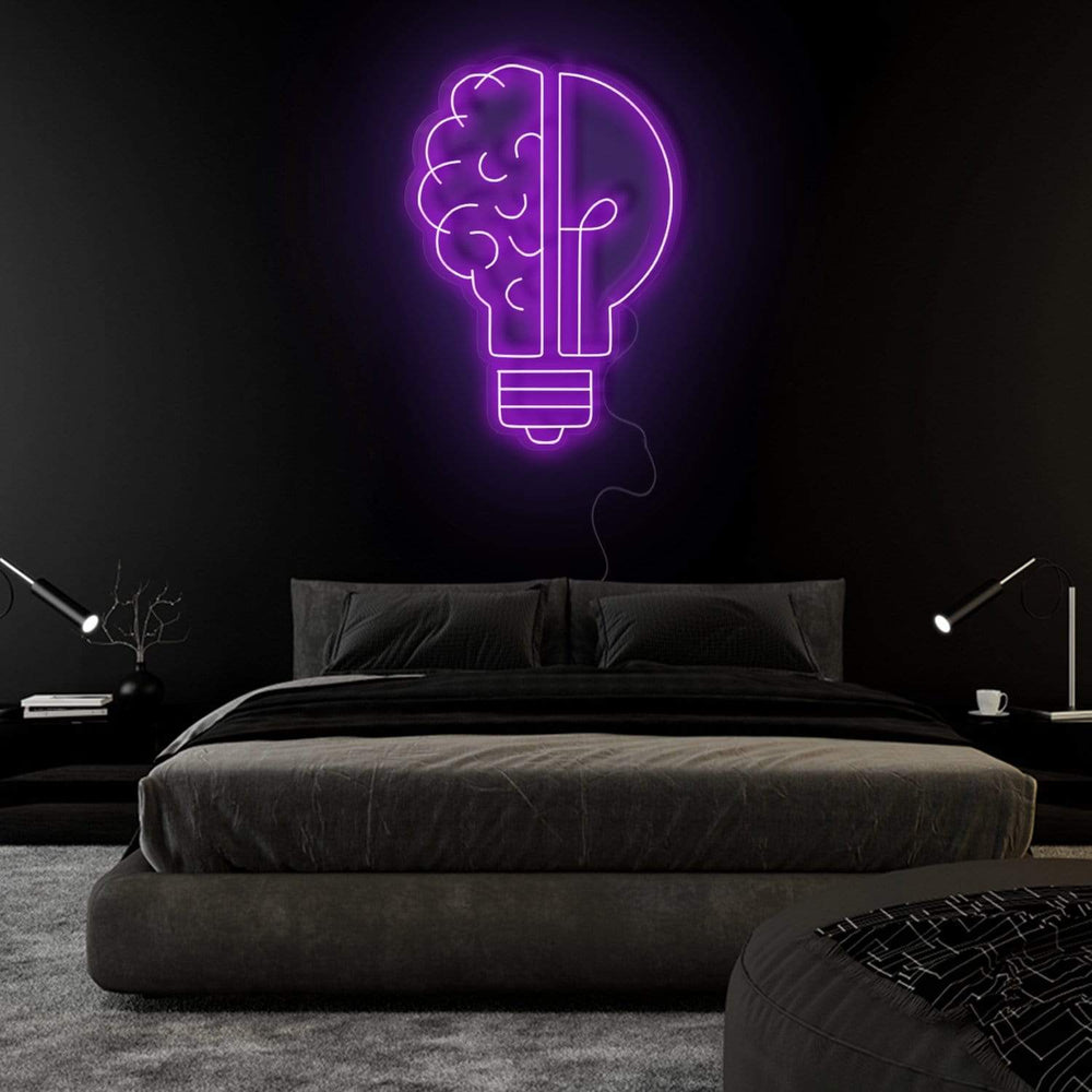 " Gedanken" Neonschild Sign - NEONEVERGLOW
