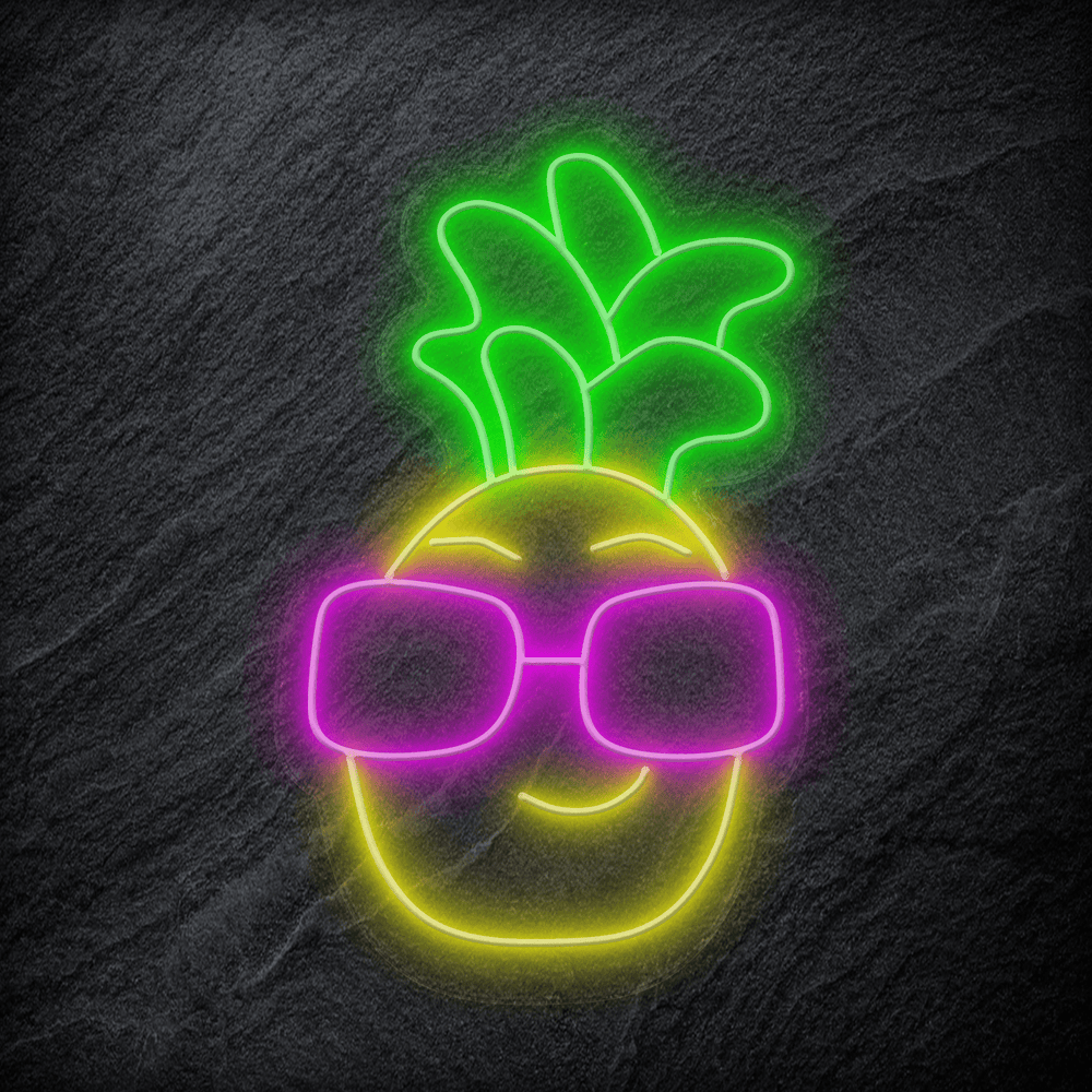 "Ananas Beach" Neonschild - NEONEVERGLOW