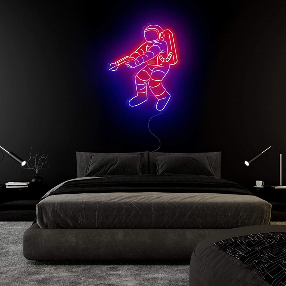 "Astronaut" Neonschild Schriftzug Sign - NEONEVERGLOW