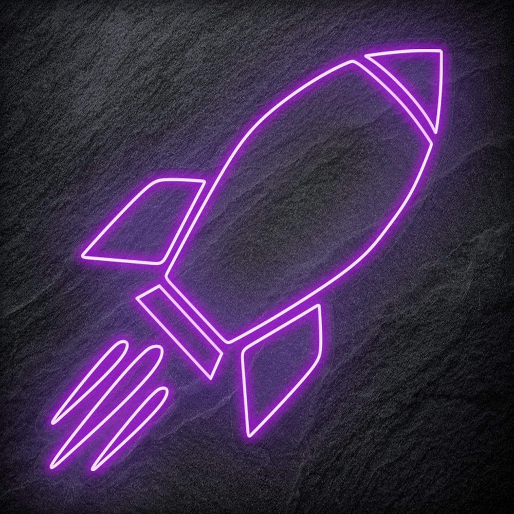 "Rocket" Neonschild - NEONEVERGLOW