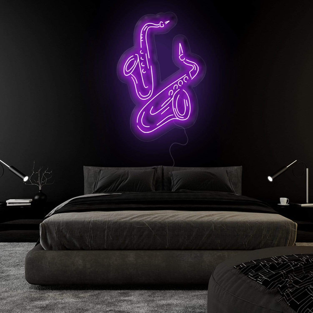 "Jazz Musik" Neonschild Sign - NEONEVERGLOW