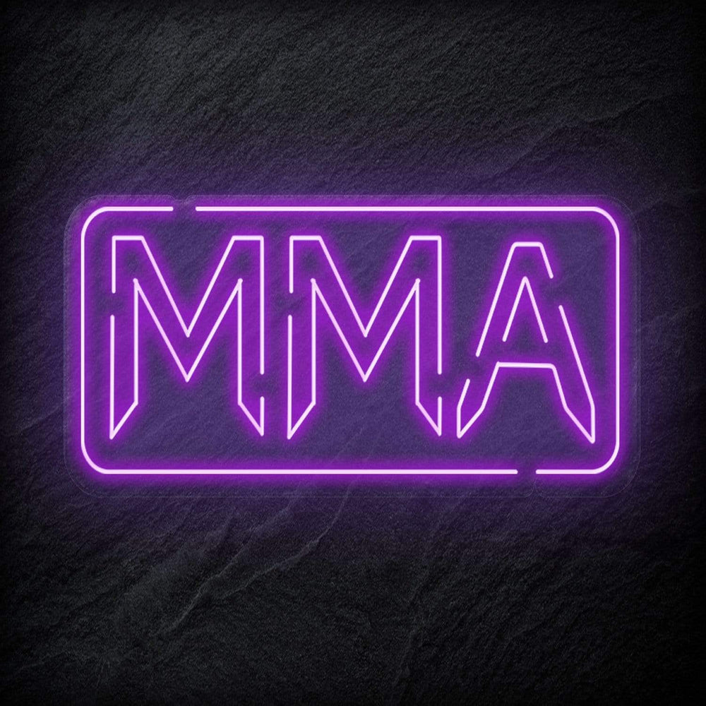 "MMA" Neonschild Sign - NEONEVERGLOW