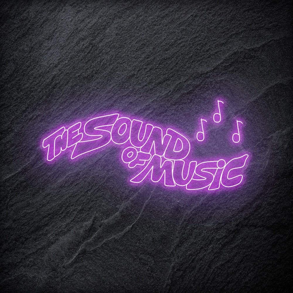 " The Sound Of Music" Neon Schild - NEONEVERGLOW