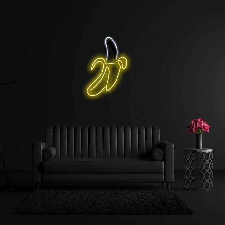 " Banane" Neonschild Sign Schriftzug - NEONEVERGLOW