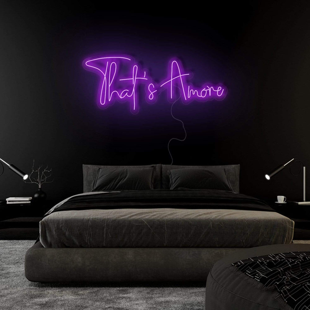 "That´s Amore" Neon Sign Schriftzug - NEONEVERGLOW