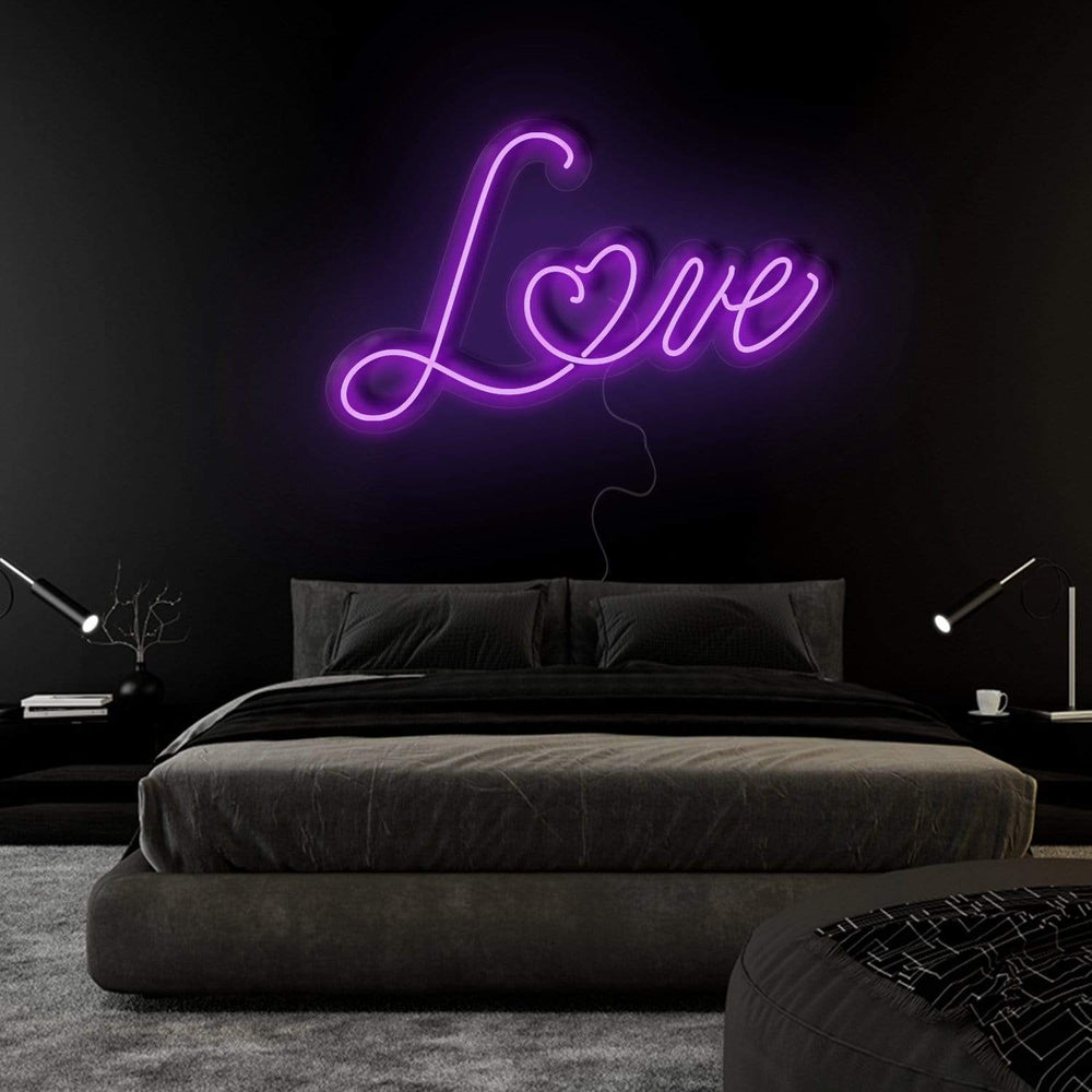 "Love" Neonschild Sign Schriftzug - NEONEVERGLOW