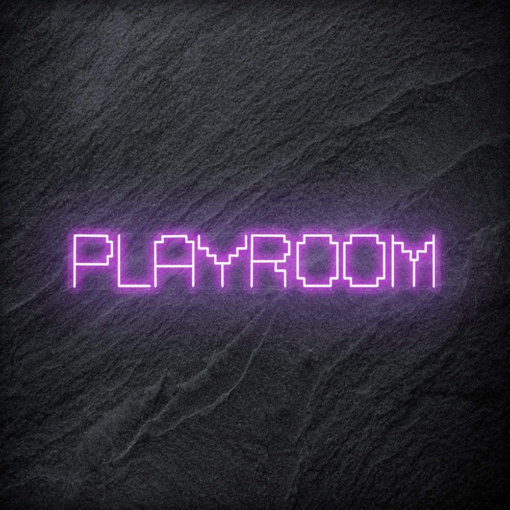 "Playroom" Neon Schriftzug - NEONEVERGLOW