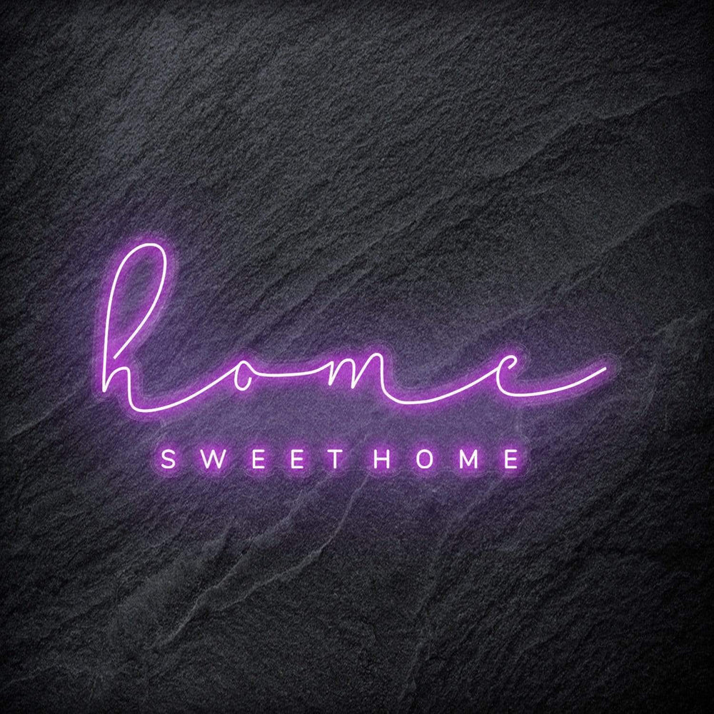 ´Home Sweet Home´ Neonschild - NEONEVERGLOW
