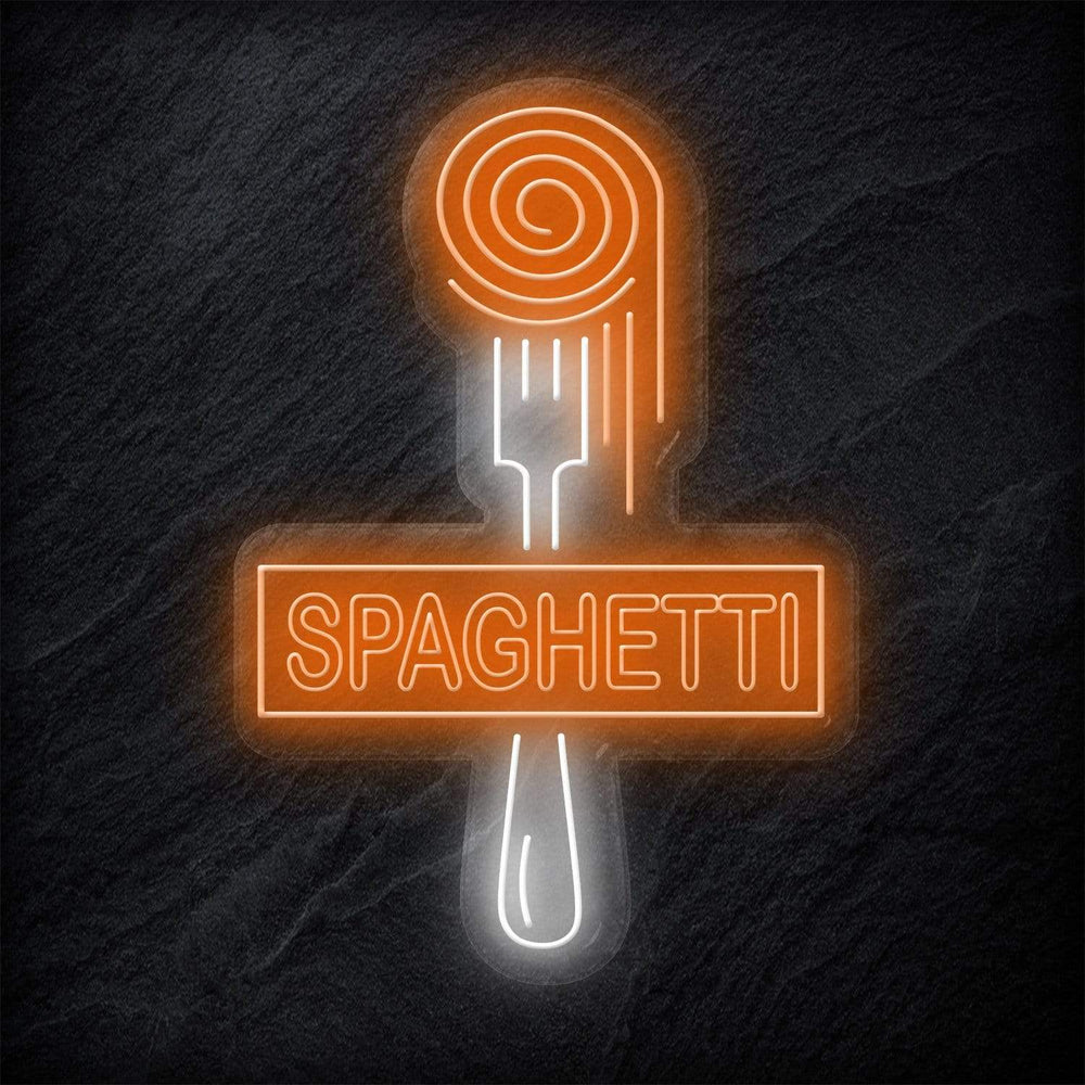 "Spaghetti " Neon Schild - NEONEVERGLOW