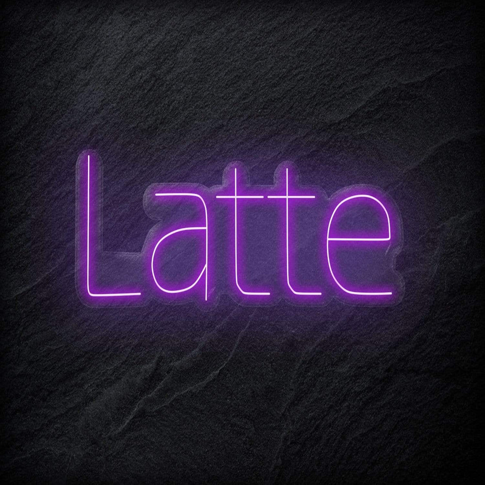 "Latte Coffee" Neon Schriftzug - NEONEVERGLOW