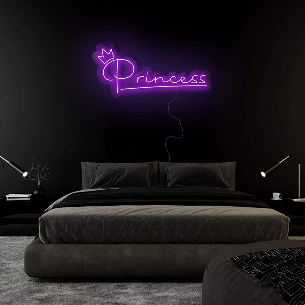 "Princess" Neon Sign Schriftzug - NEONEVERGLOW