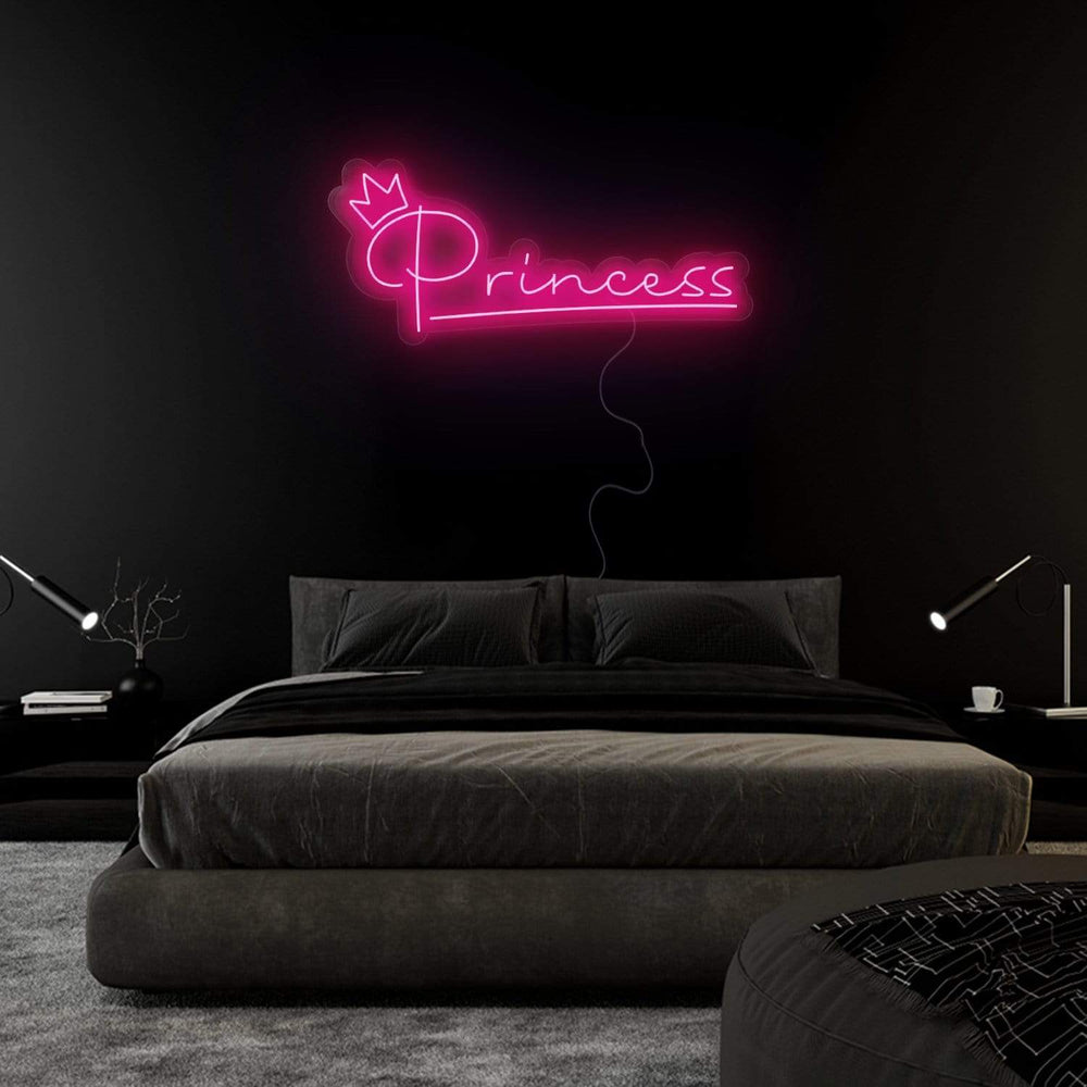 "Princess" Neon Sign Schriftzug - NEONEVERGLOW