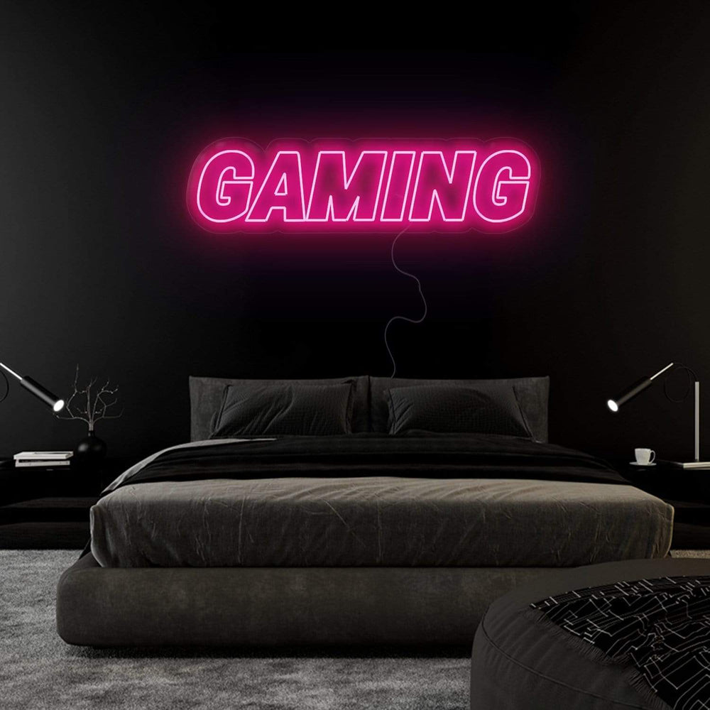 "Gaming" Game Neonschild Sign Schriftzug - NEONEVERGLOW