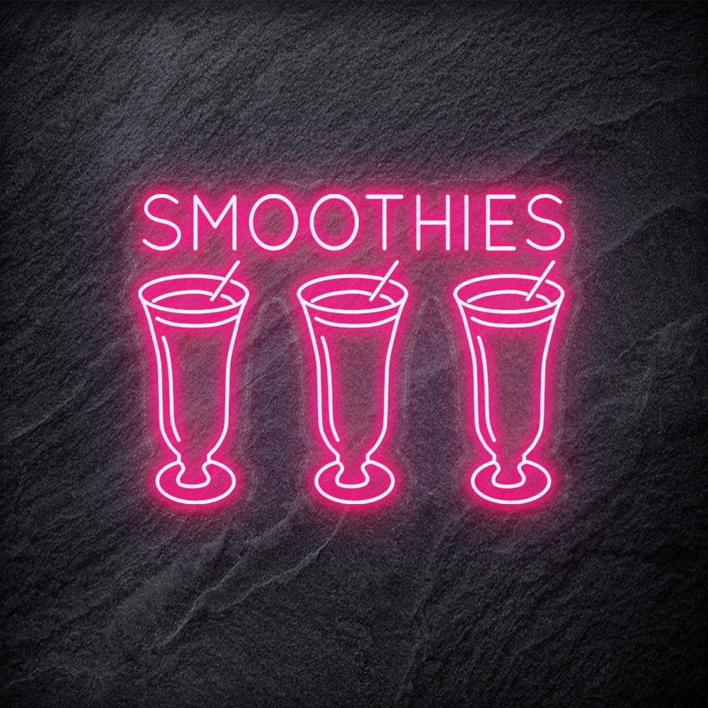 "Smoothies" Neon Schild - NEONEVERGLOW