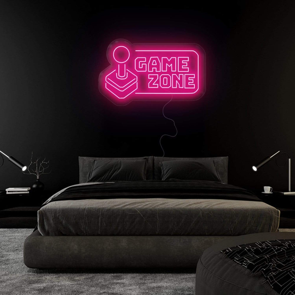 "Game Zone" Neonschild Sign - NEONEVERGLOW