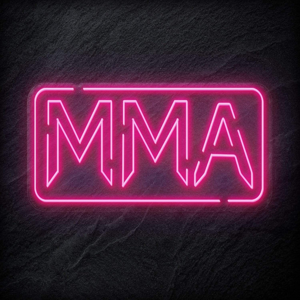 "MMA" Neonschild Sign - NEONEVERGLOW