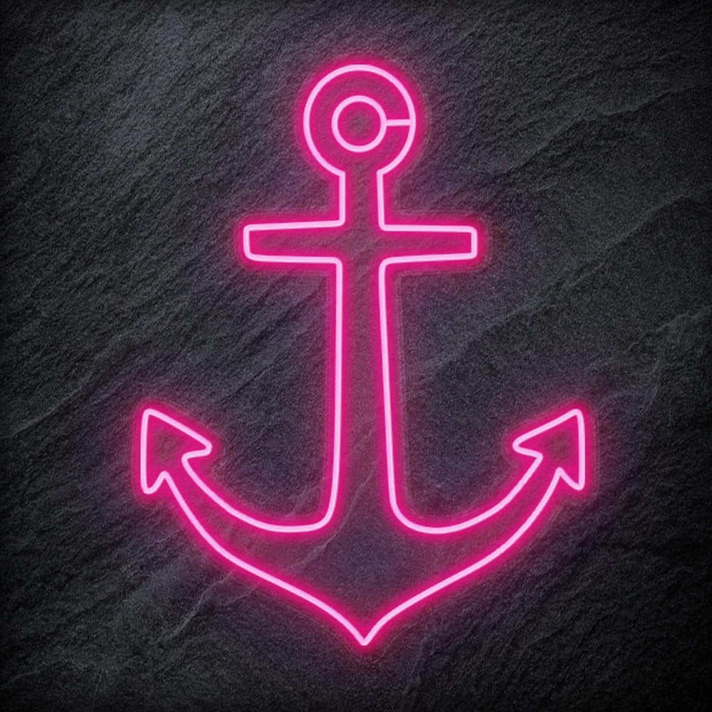 " Anker " Neonschild Schriftzug Sign - NEONEVERGLOW