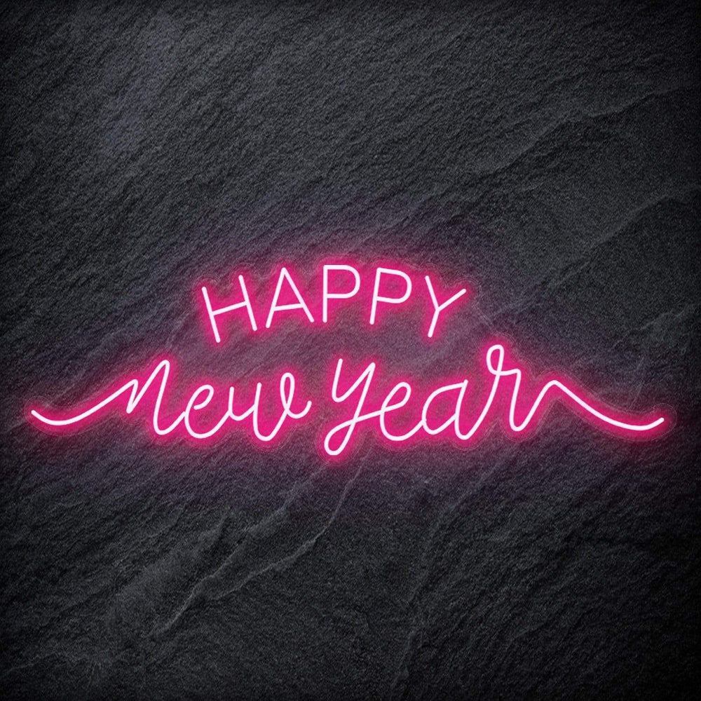 "Happy New Year" Neonschild - NEONEVERGLOW