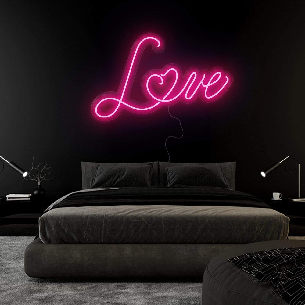 "Love" Neonschild Sign Schriftzug - NEONEVERGLOW