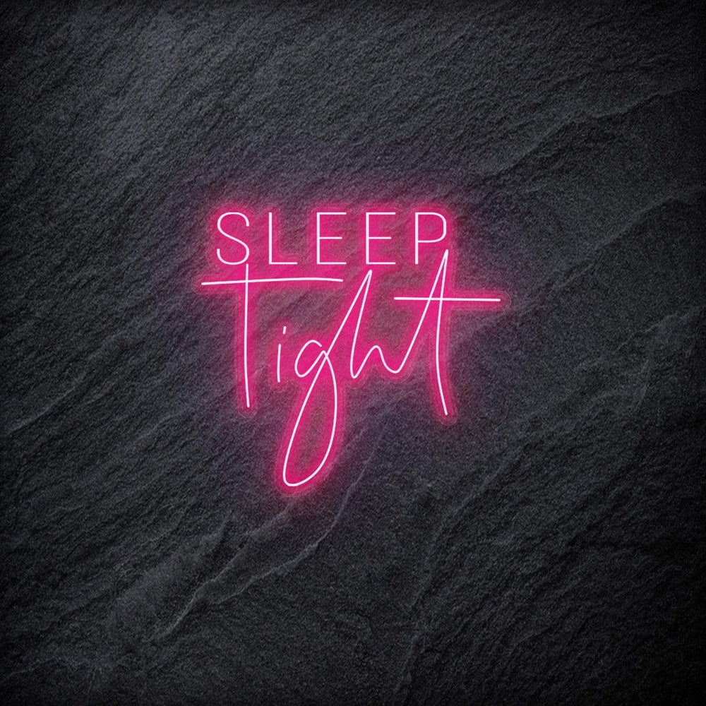 "Sleep Tight" Neon Schriftzug - NEONEVERGLOW