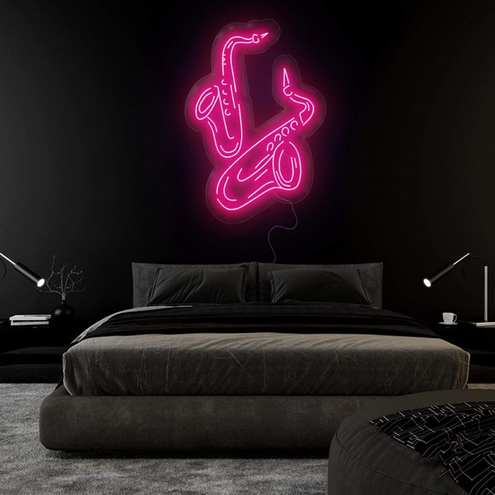 "Jazz Musik" Neonschild Sign - NEONEVERGLOW