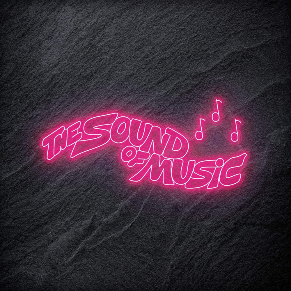 " The Sound Of Music" Neon Schild - NEONEVERGLOW