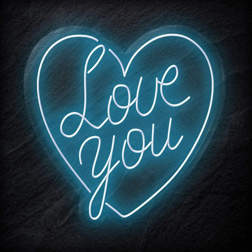 "Love You" Neonschild - NEONEVERGLOW