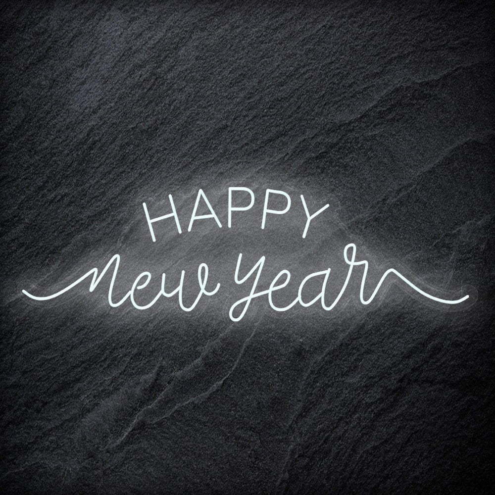 "Happy New Year" Neonschild - NEONEVERGLOW