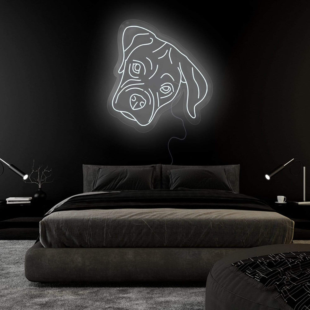 "Bulldogge" Neonschild Sign - NEONEVERGLOW