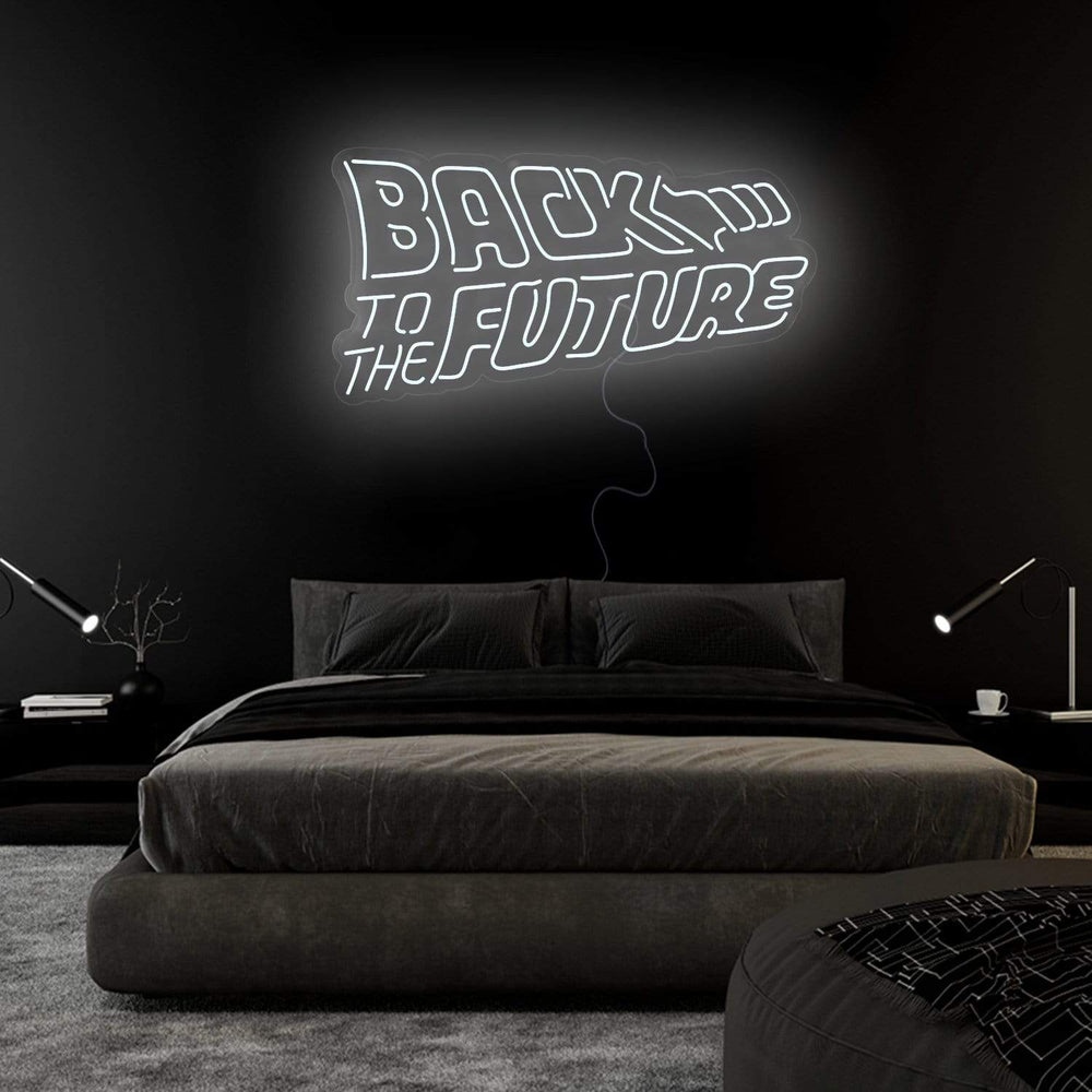 "Back to The Future" Neonschild Sign Schriftzug - NEONEVERGLOW