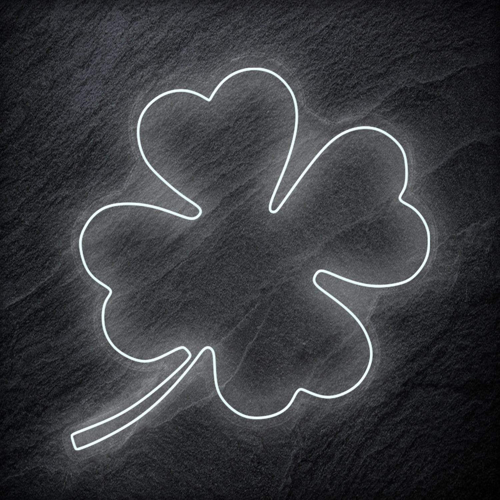 "Kleeblatt" Neonschild Schriftzug - NEONEVERGLOW