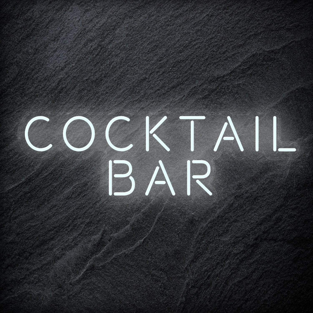 "Cocktail Bar" Neon Schriftzug SIgn - NEONEVERGLOW