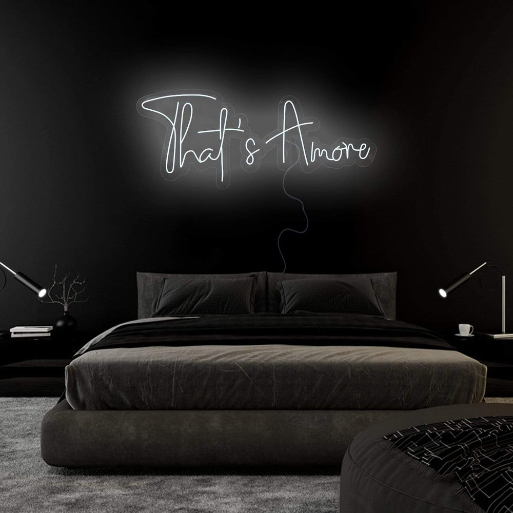 "That´s Amore" Neon Sign Schriftzug - NEONEVERGLOW