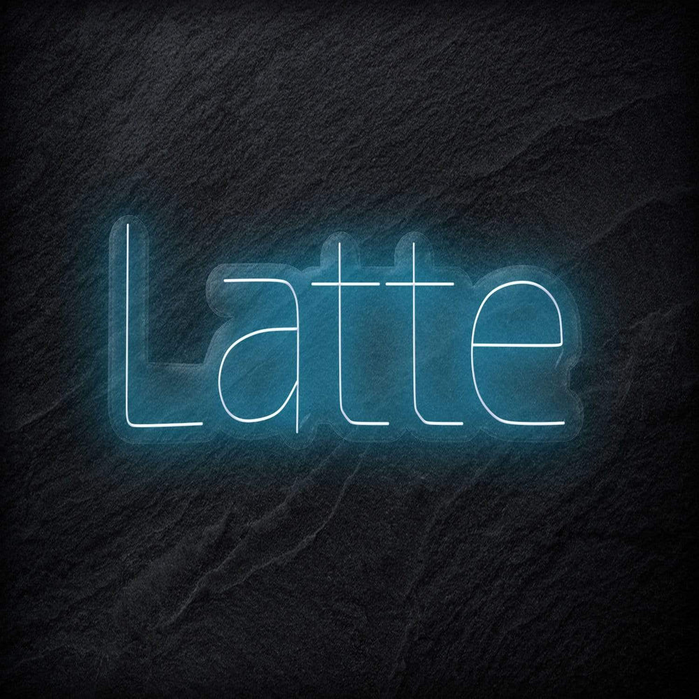 "Latte Coffee" Neon Schriftzug - NEONEVERGLOW
