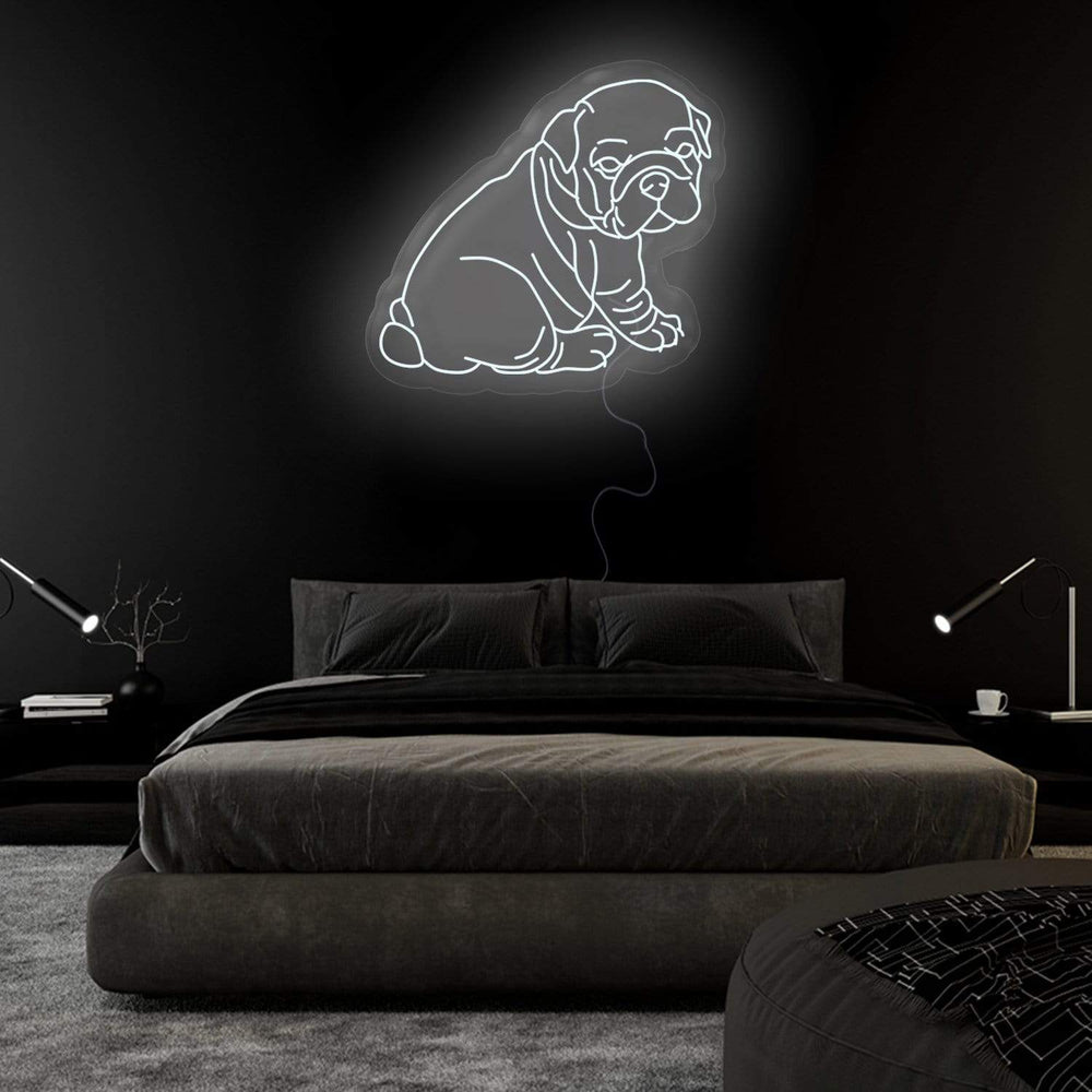 "Bulldogg" Neonschild Sign - NEONEVERGLOW
