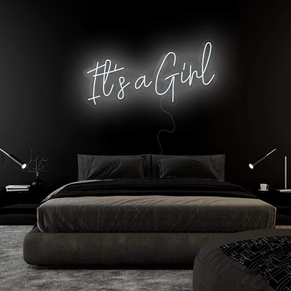 It´s a Girl Neonschild Sign Schriftzug - NEONEVERGLOW