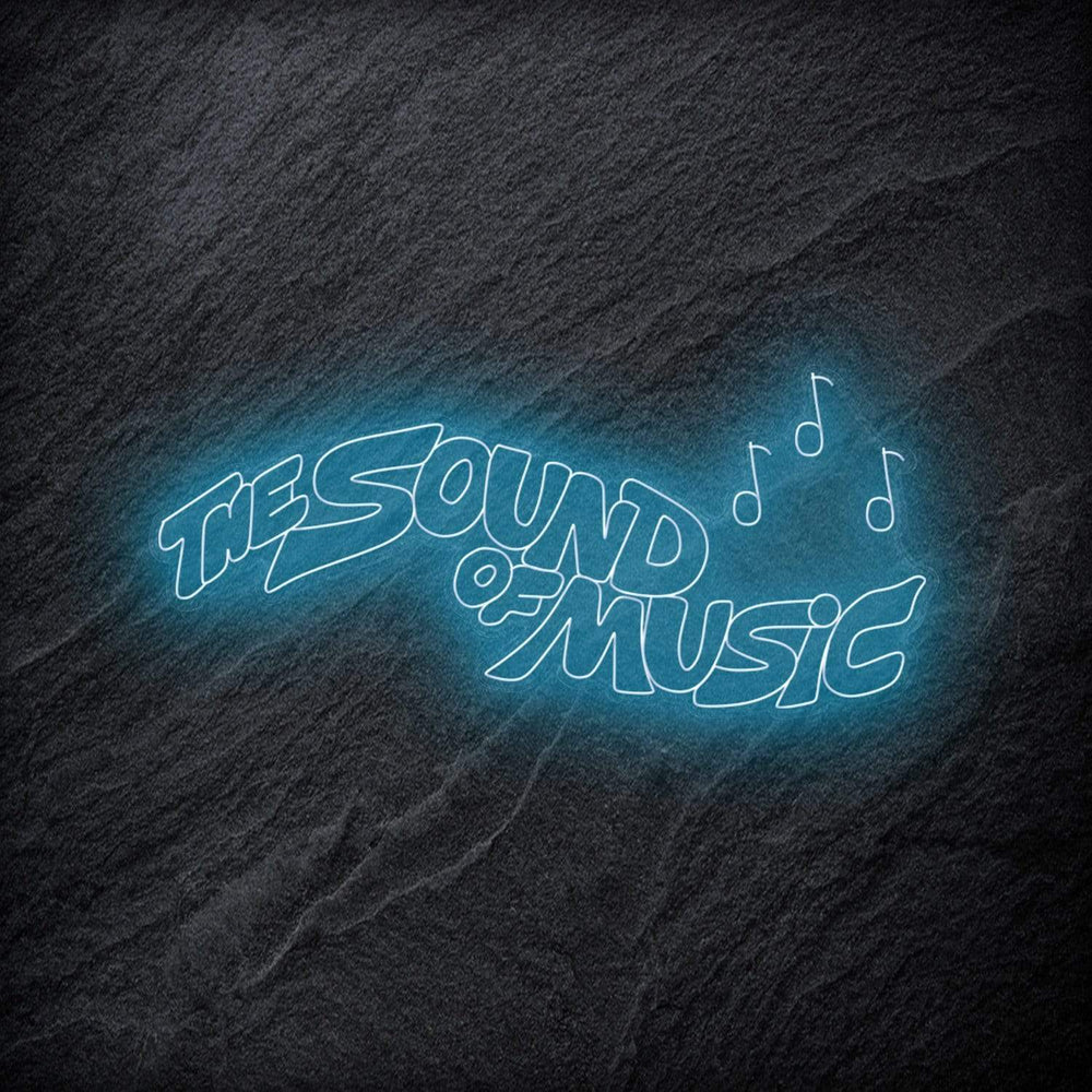 " The Sound Of Music" Neon Schild - NEONEVERGLOW