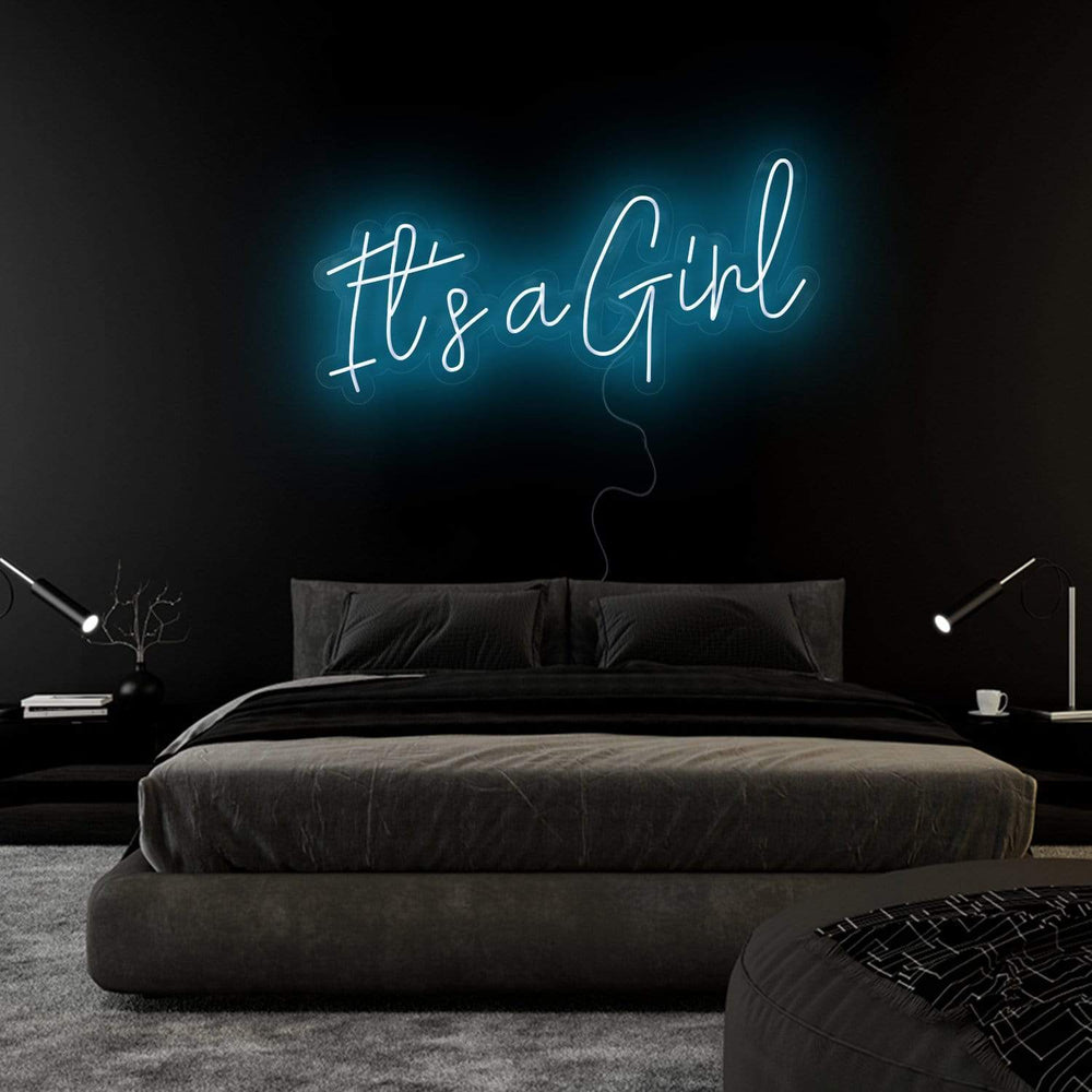 It´s a Girl Neonschild Sign Schriftzug - NEONEVERGLOW