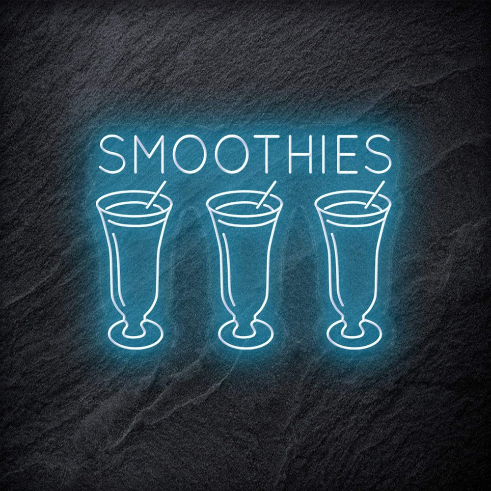 "Smoothies" Neon Schild - NEONEVERGLOW