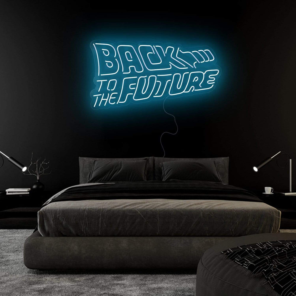 "Back to The Future" Neonschild Sign Schriftzug - NEONEVERGLOW