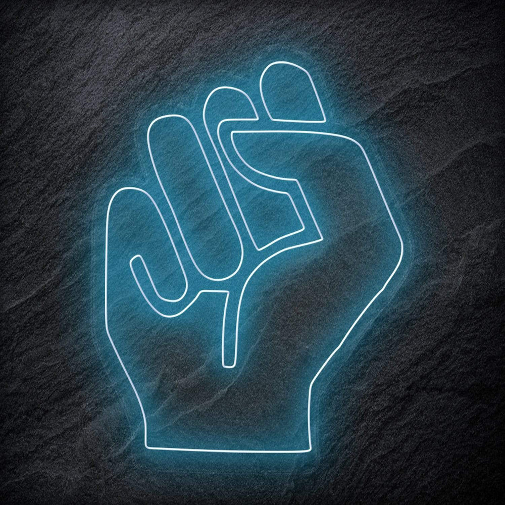 " Hoffnung" Neon Sign Schriftzug - NEONEVERGLOW