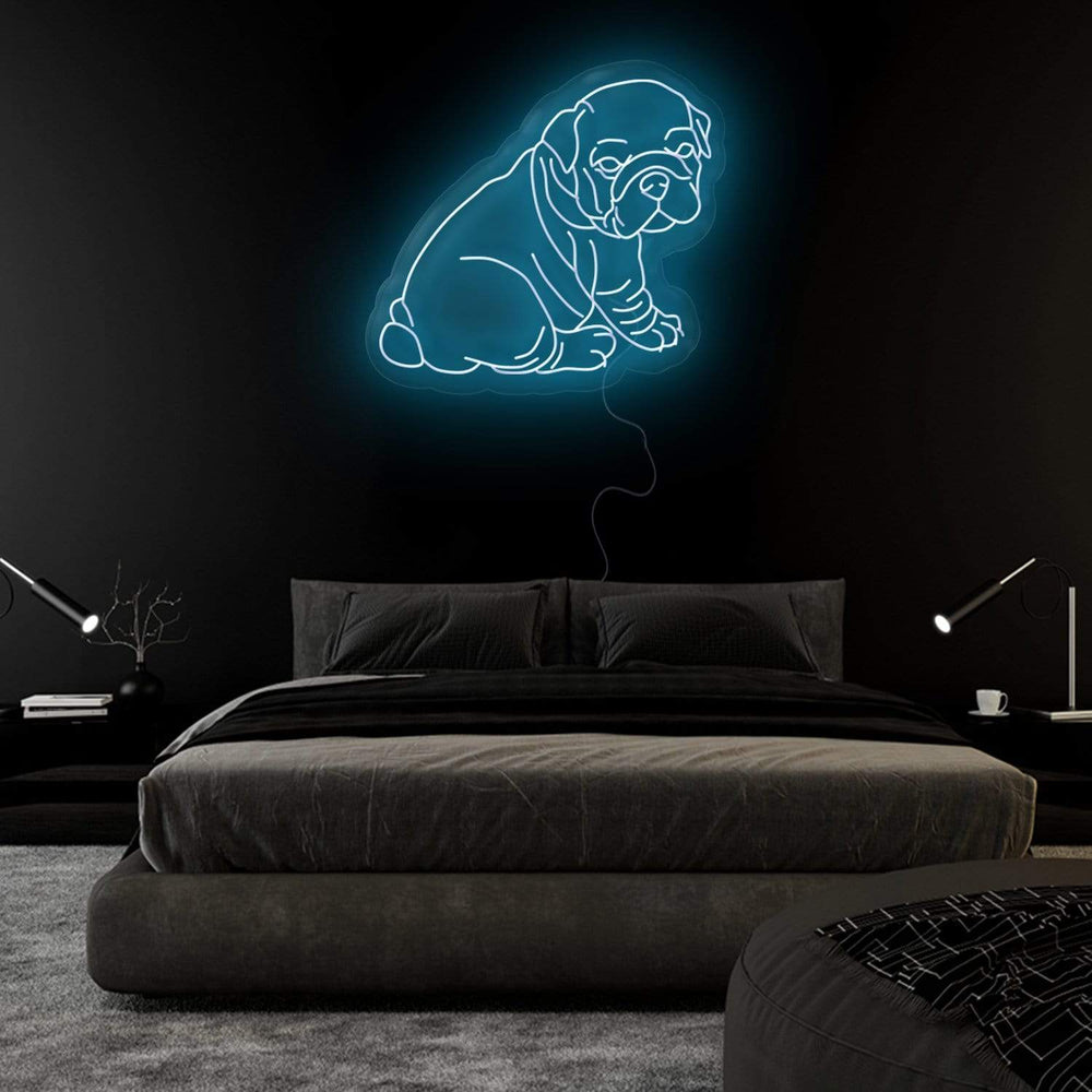 "Bulldogg" Neonschild Sign - NEONEVERGLOW