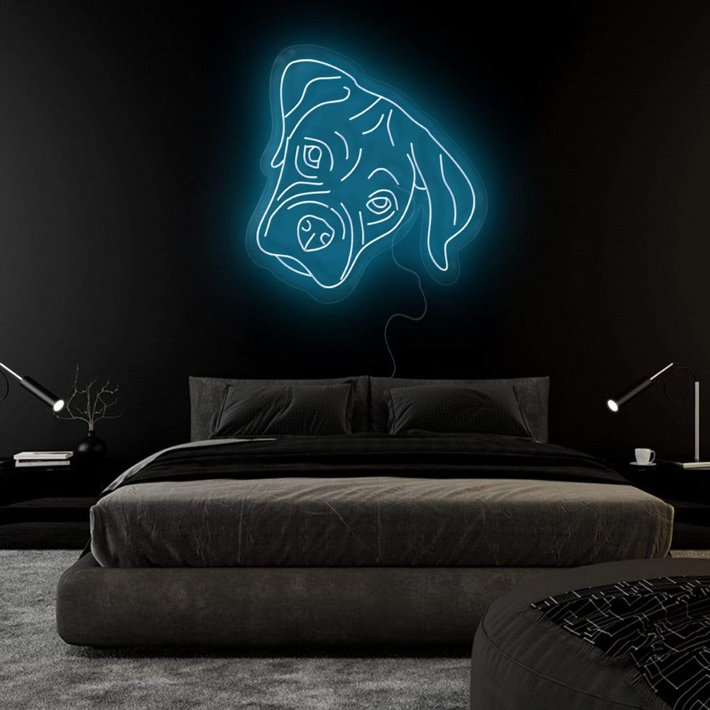 "Bulldogge" Neonschild Sign - NEONEVERGLOW