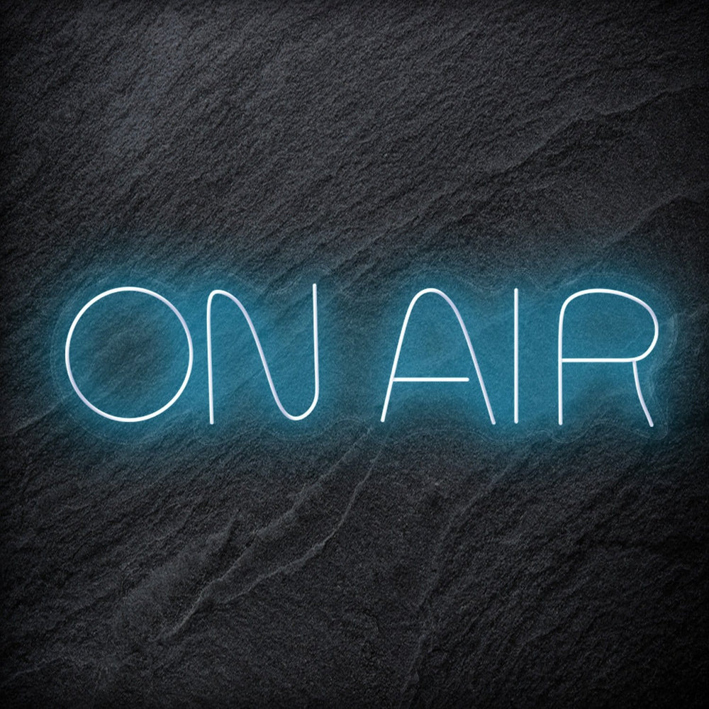 "On Air" Neon Schriftzug Sign - NEONEVERGLOW