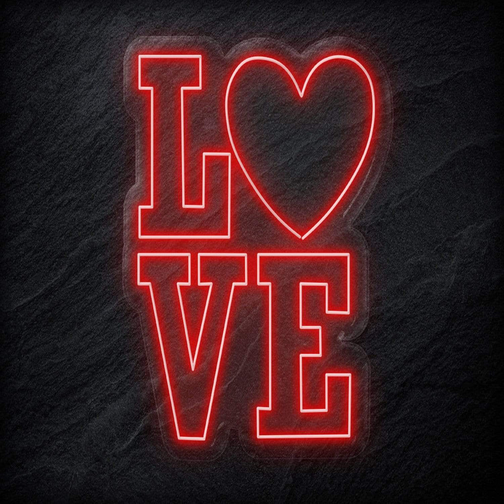 "LoVe" Neon Schild - NEONEVERGLOW